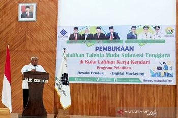 Gubernur Sultra minta siswa pelatihan BLK Kendari terus asa kemampuan