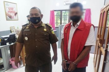 Mantan Kades Talio Hulu ditahan diduga korupsi dana desa