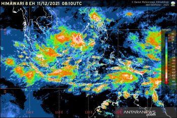 BMKG pantau potensi Bibit Siklon 95S di sekitar  Laut Arafura