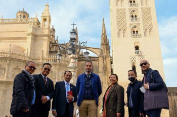 Dubes RI  kunjungi pimpinan yayasan masjid Sevilla