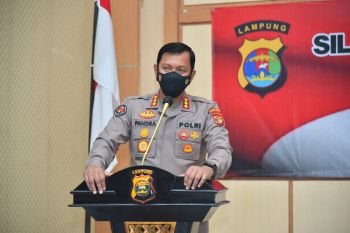 Polda Lampung buka layanan informasi pengaduan masyarakat secara langsung kepada pimpinan Polda Lampung
