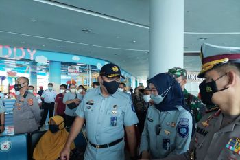 Kemenhub-Korlantas-PT Jasa Raharja pantau kesiapan pengamanan Natal dan tahun baru di Bakauheni