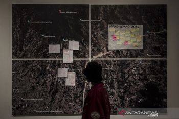 Pameran seni Rubicon di Tengah