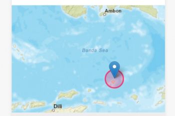 Gempa 5,6 magnitudo guncang Maluku tidak berpotensi tsunami