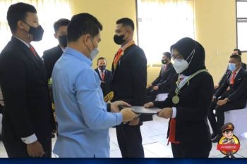 Pegawai Kemenkumham Sulsel peserta terbaik kedua pada Diklat PPNS Kekayaan Intelektual