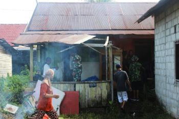 Kodim-Baznas Palangka Raya bedah rumah warga tidak mampu
