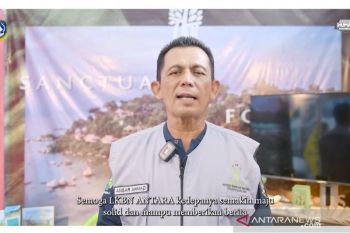 Hadiah pantun dari gubernur untuk HUT LKBN ANTARA