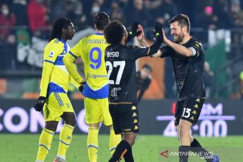 Juventus diimbangi Venezia dengan skor 1-1
