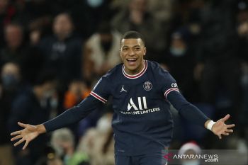 Rekor gol Mbappe mewarnai kemenangan PSG atas Monaco