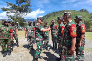 Danrem 172/PWY kunjungan kerja ke Lanny Jaya