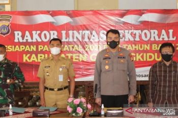 Polres Gunung Kidul mengamankan 17 objek vital tekan penyebaran COVID-19