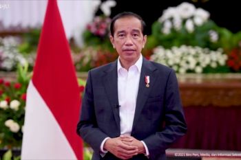 Ucapan HUT Ke-84 LKBN ANTARA dari Presiden Jokowi