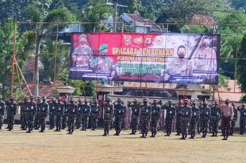 Kepala SPN Polda Lampung buka Diklat Integrasi Dikmaba TNI AD dan Diktuba Polri