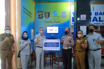 Jasa Raharja Lampung resmikan Pojok Baca Digital Samsat