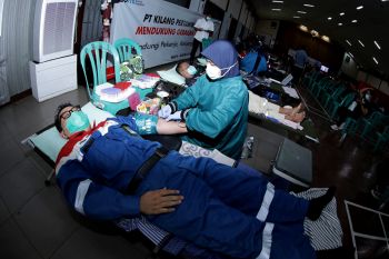 Pertamina Cilacap kumpulkan 632 kantong darah