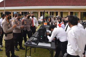 Polres Wonosobo cek sarana prasarana pengamanan Natal