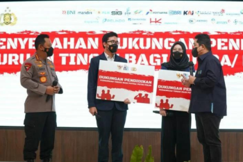 Sebanyak 2.651 anak TNI dan Polri dapat dana pendidikan dari BUMN