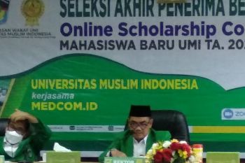 Ribuan siswa se-Indonesia perebutkan 20 beasiswa UMI-Medcom