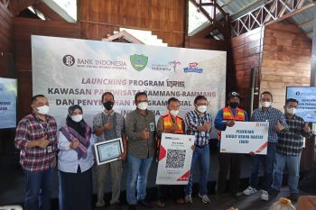 BI Sulsel dan BNI Makassar dorong penggunaan QRIS di Rammang-Rammang