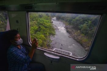 Uji Coba Perpanjangan Rute Kereta Api Padang