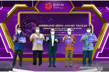 LKBN ANTARA raih penghargaan Media Massa Online Terbaik 2021 dari BRIN