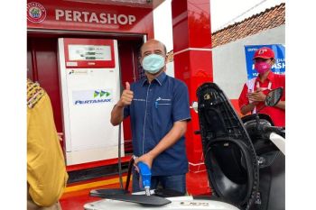Gencarkan program OVOO, Pertamina resmikan Pertashop Muara Bakti Bekasi