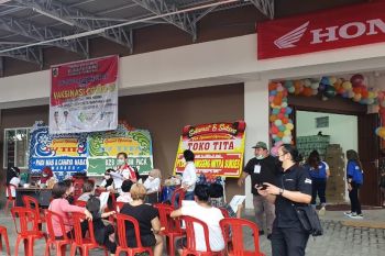 Honda DAW laksanakan vaksinasi COVID-19 masal di Kotamobagu