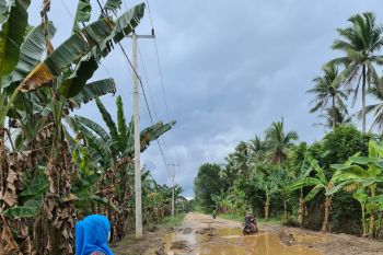 Jemput aspirasi warga Inhil, Septina terima keluhan jalan rusak hingga banjir