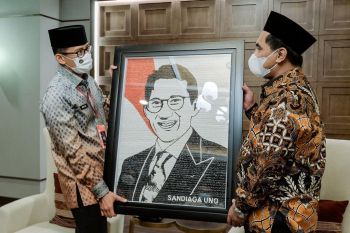 Usai terima Taj Yasin, Sandiaga siap dukung Jateng kembangkan SDM sektor kuliner