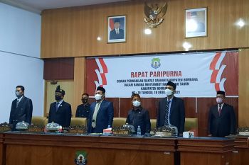 HUT ke-18 Bombana, Bupati Tafdil pamit dan permohonan maaf