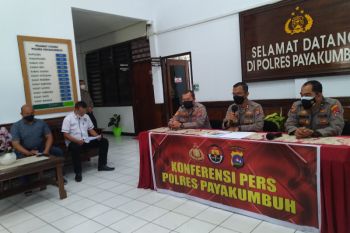 Tindak pidana di Polres Payakumbuh selama 2021 mengalami penurunan