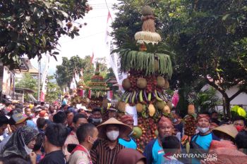 Kirab gunungan durian kembali digelar