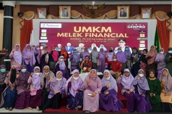 Genpro dan Salimah Sumatera Barat angkatkan kegiatan UMKM Melek Finansial