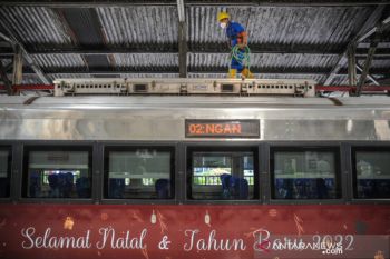 Operasional perjalanan kereta api saat libur akhir tahun