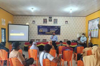 KP2KP Teluk Kuantan sosialisasi UU HPP di tiga desa