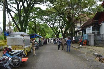 Kawasan kuliner Tugu Gempa dipercantik