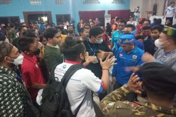 Pemilihan Ketua KNPI Kalteng nyaris diwarnai baku hantam
