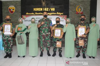 Putra Daerah NTB pegang tongkat Kodim 1606/Mataram