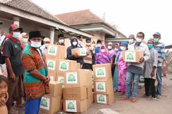 DMC Dompet Dhuafa  berikan dukungan dan bantuan kepada penyintas erupsi Semeru