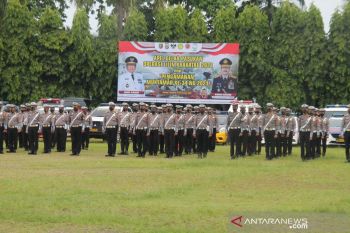 Sebanyak 2.900 personel diterjunkan amankan Natal dan Tahun Baru di Lampung