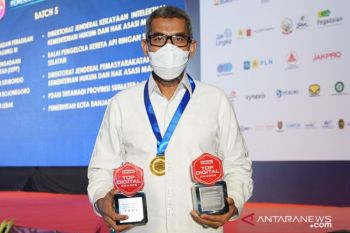 DJKI Kemenkumham raih dua penghargaan Top Digital Awards 2021, ini dia jenisnya