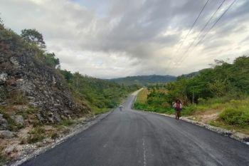 Bupati Jhon:Realisasi pembangunan jalan Lukas Klemen di Jayawijaya capai 50 persen