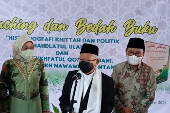 Wapres sebut vaksinasi di Tanah Air telah lampaui target WHO