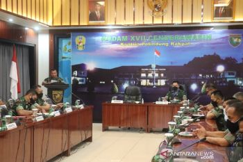 Kodam XVII/Cenderawasih gelar taklimat akhir pengawasan audit Itjenad 2021