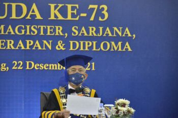 498 lulusan Udinus Semarang diwisuda secara daring