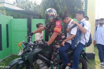 Kodim Polman antar jemput warga yang mengikuti vaksinasi COVID-19
