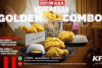 KFC Indonesia hadirkan kembali Hot &amp; Cheesy Chicken dalam Golden Combo