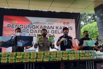 Polri tangkap 3 terduga pengedar narkoba jaringan Indonesia-Malaysia