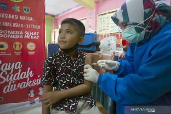 BIN Sumbar gelar vaksinasi COVID-19 terhadap ribuan anak di Sawahlunto