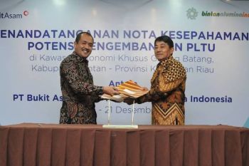 Bukit Asam jalin kerja sama dengan Bintan Alumina Indonesia